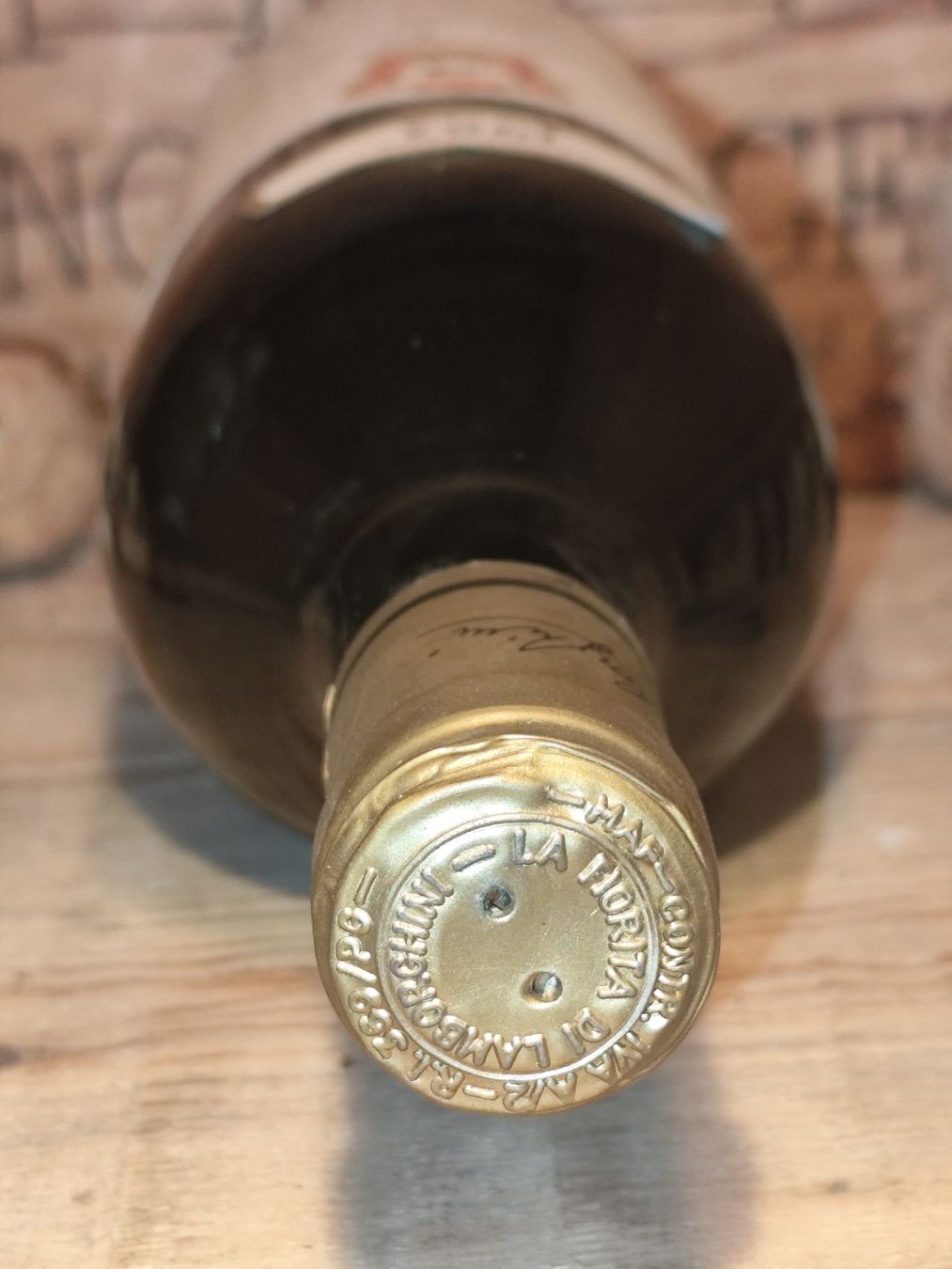 Vino: 1982 Lamborghini, Colli del Trasimeno – Nuovo e nell'imballaggio originale da Büsserach venduto da Vintage-vins 3
