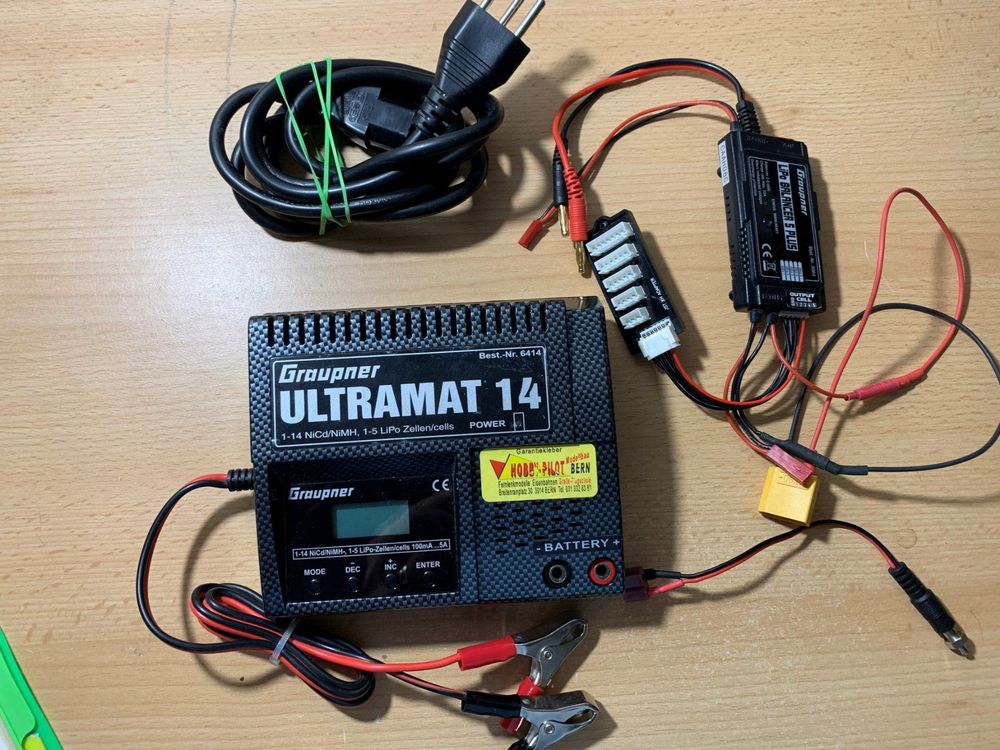 Chargeur Graupner Ultramat 14 Plus (Réf 6464) - Neuf Complet Avec Notice Française