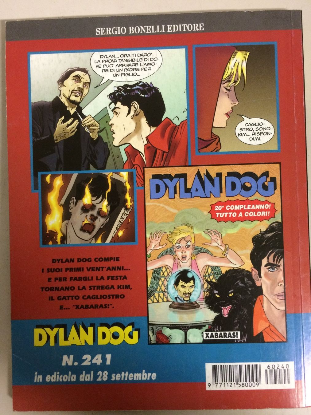 Fumetti: DYLAN DOG  # 240 UCRONIA Sergio Bonelli‪ 2006 – Usato da Vezia venduto da Aquarius_Age 1