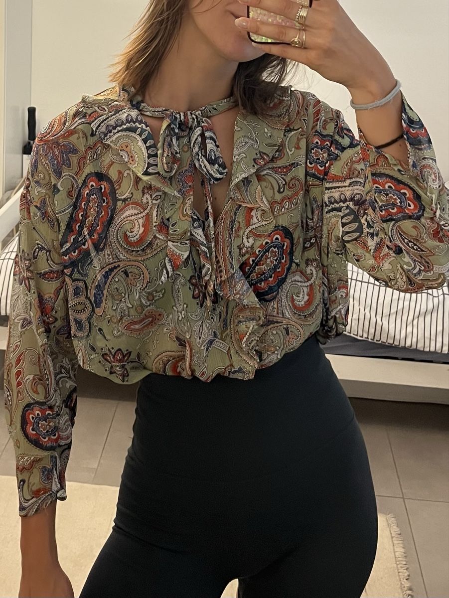 Zara Camicette: Chemise bohème de ZARA taille M  – Nuovo (secondo la descrizione) da Aigle venduto da sow_m7gm 1