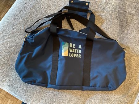 Sporttasche NEU blau Biotherm recycled Material