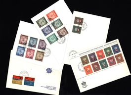 Dienstmarken FL Im Satz FDC(K156)
