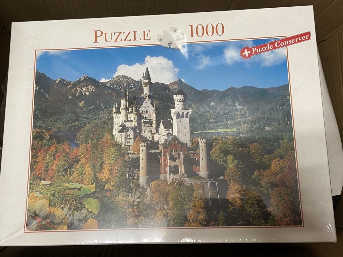 Puzzles: Puzzle vom Schloss Neuschwanstein 1000 Teile – Neu und originalverpackt aus Pratteln von Ron2110