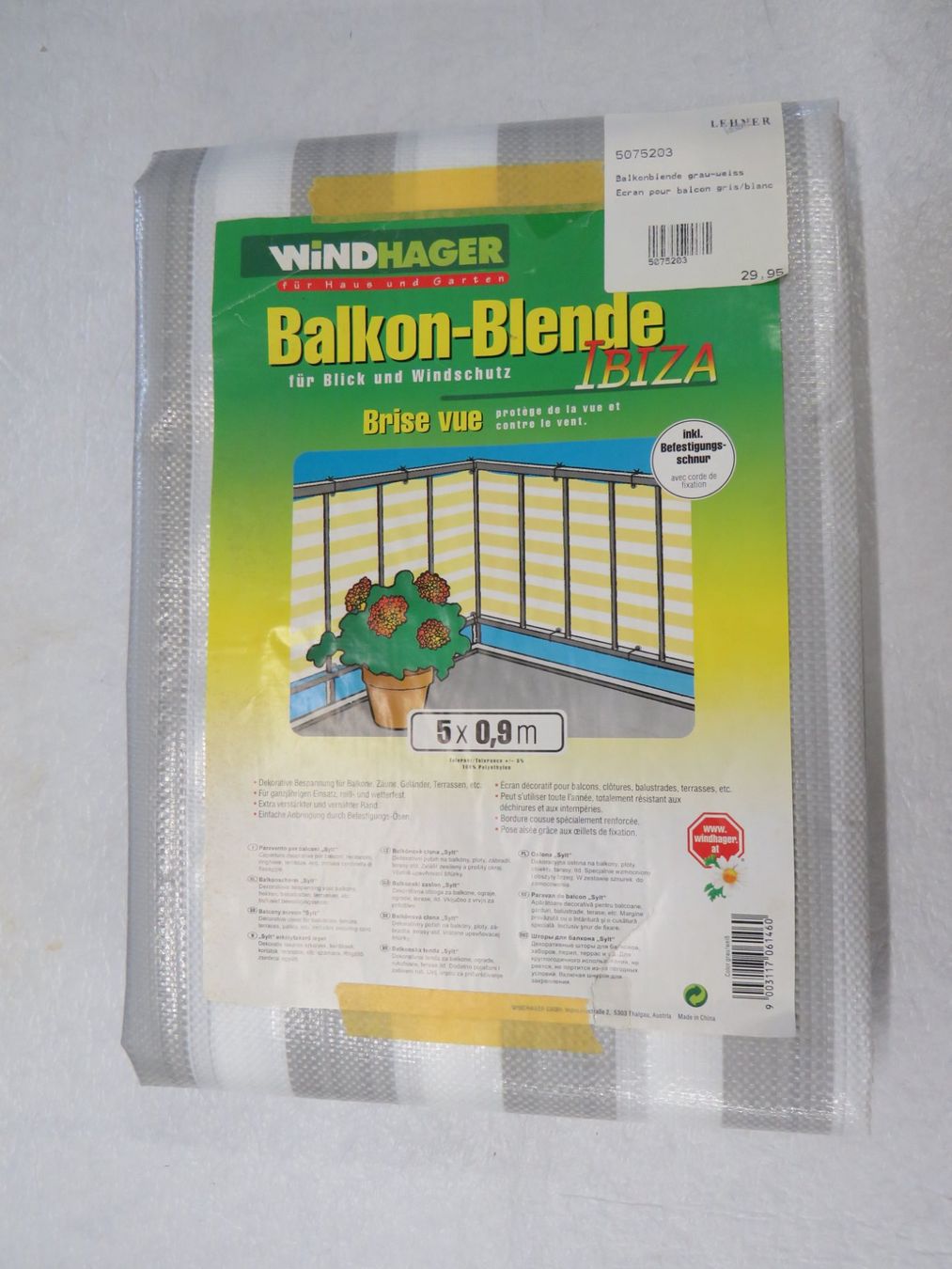 Windhager Altro: Balkon Blende, Sichtschutz – Nuovo (secondo la descrizione) da Küttigen venduto da Rawlings