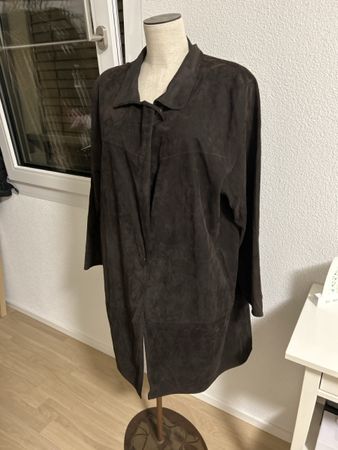 Mantel 245 Saint Honore Leder braun Grösse L neuwertig