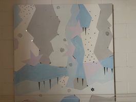 Bild auf Leinwand, 1 x 1 Meter