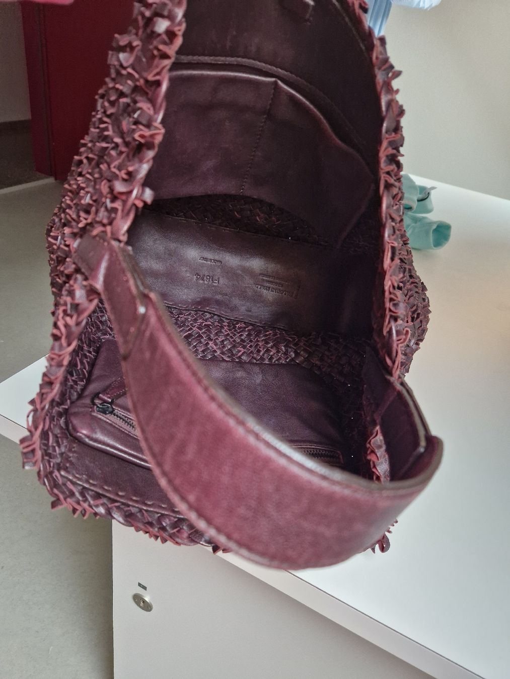 Borse da donna: geflochtene Falorni Tasche – Usato da Boppelsen venduto da ullichen 8