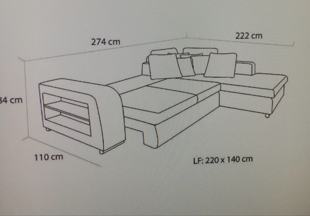 Sofas: Ecksofa 84x274x222cm – Gebraucht aus St. Gallen von KikiSam 1
