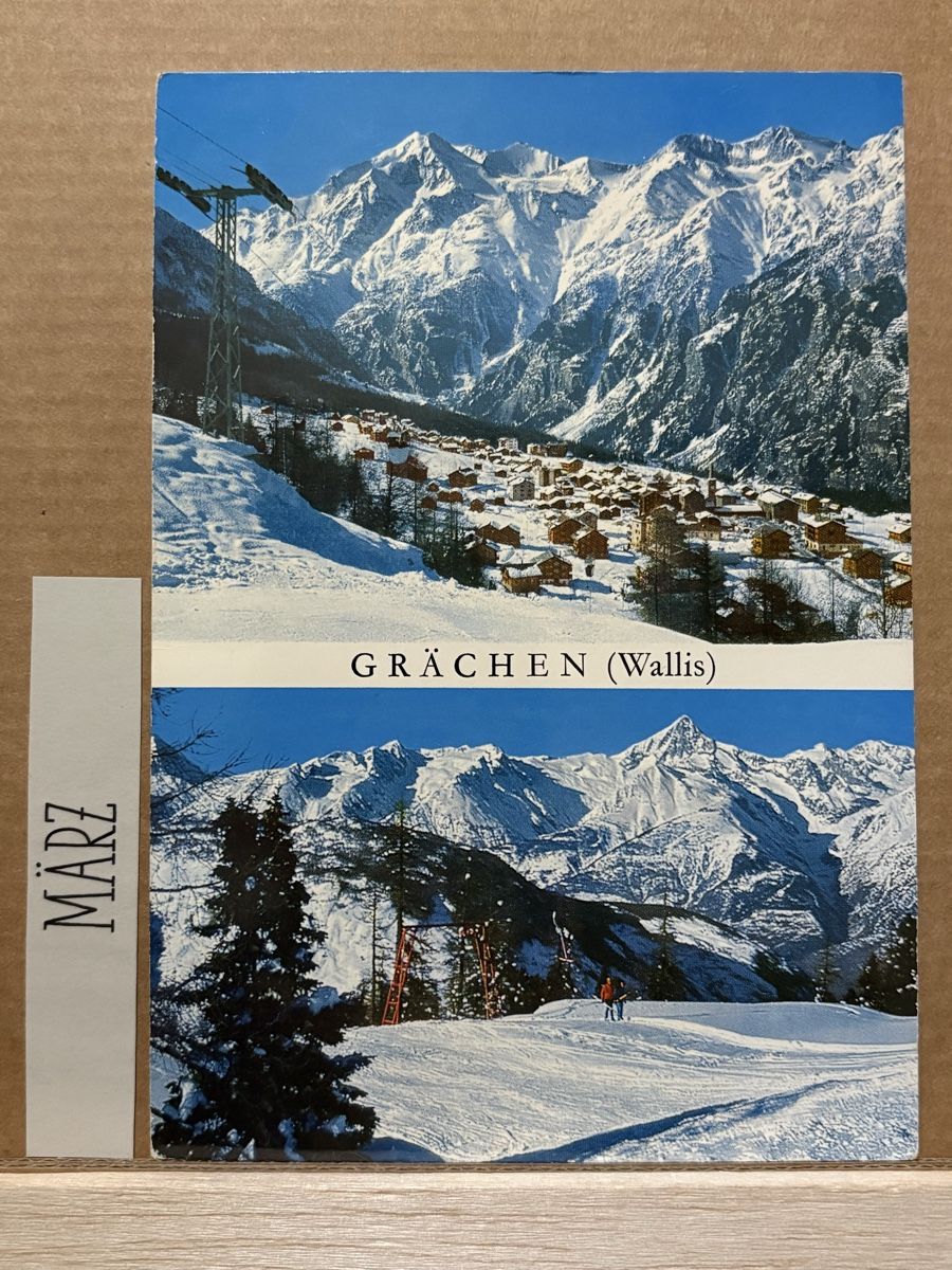 Cartoline postali: AK von Grächen  – Usato da Rümlang venduto da Kartenpost1