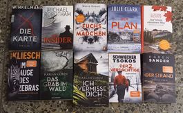 LOT AN 10 *KRIMI'S/THRILLER'S* TIPTOP