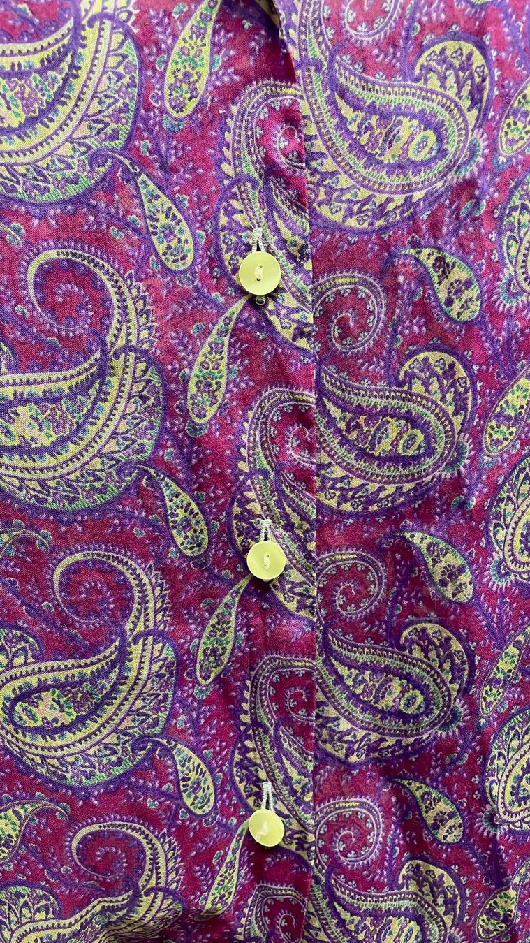 Robert Friedman Camicette: ROBERT FRIEDMANN SHIRT 100%Seide, Grösse L, NP CHF129.- – Usato da luzern venduto da Glieve 3