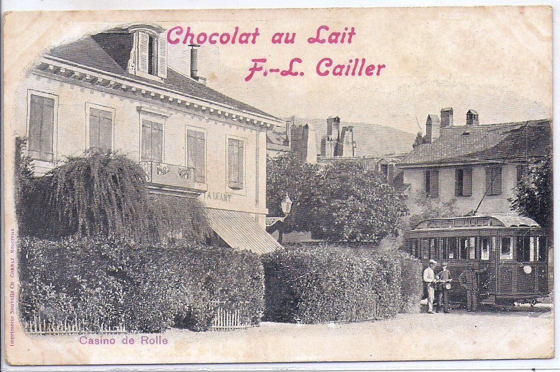 Cartoline postali: ROLLE, tram vers le casino – Usato da Les Verrières venduto da Scampi0