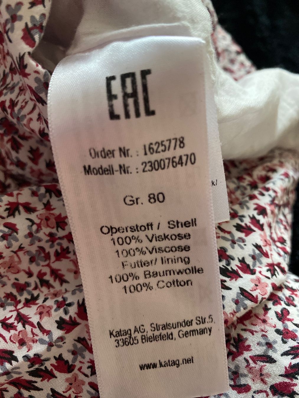 Vestiti & Gonne: Kombi Gr. 80, leichter Stoff (Loeb) – Usato da Bern venduto da Elisa64 2