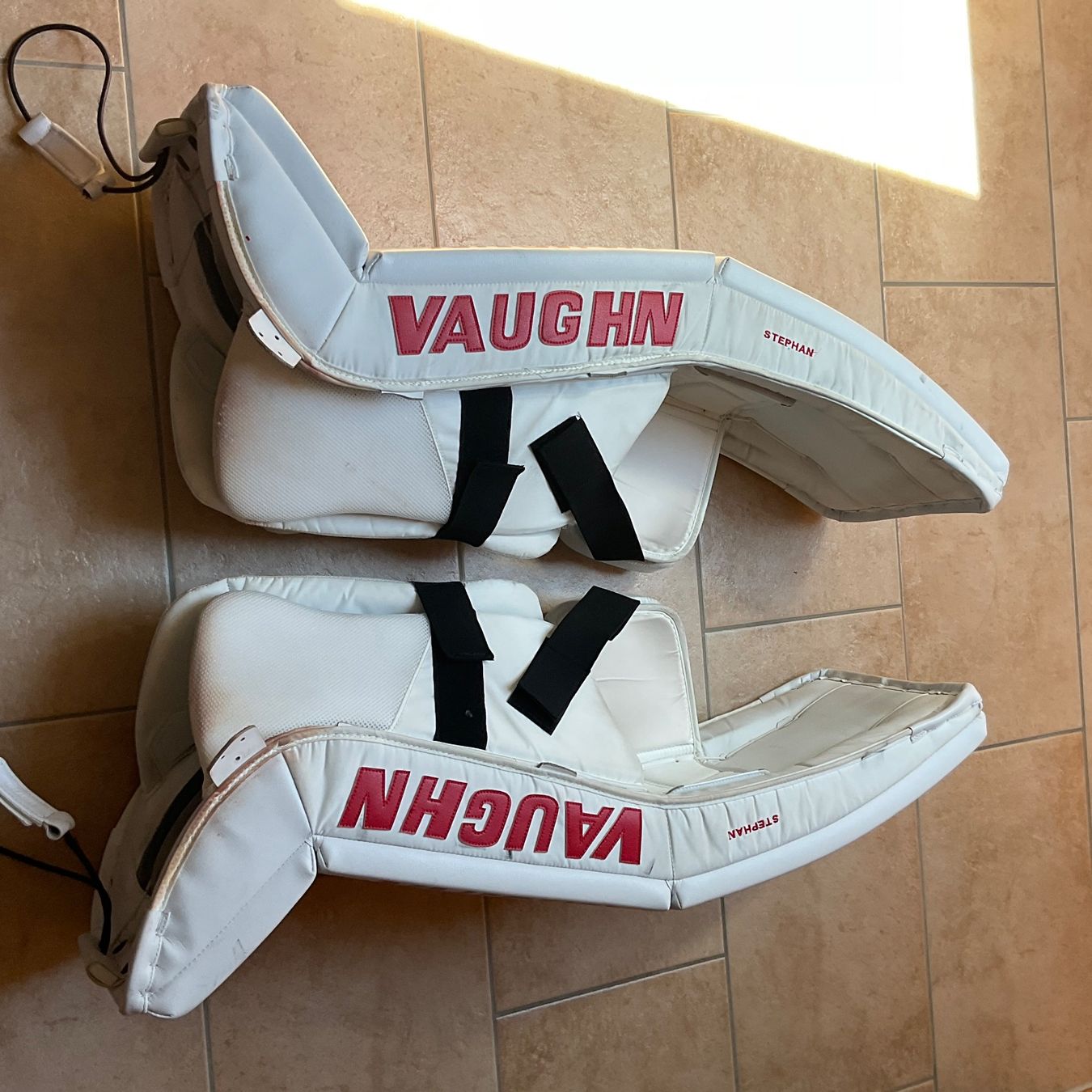 Protezioni & Imbottiture: Eishockey Goalie Beinschoner – Usato da Messen venduto da her_6hk6 4