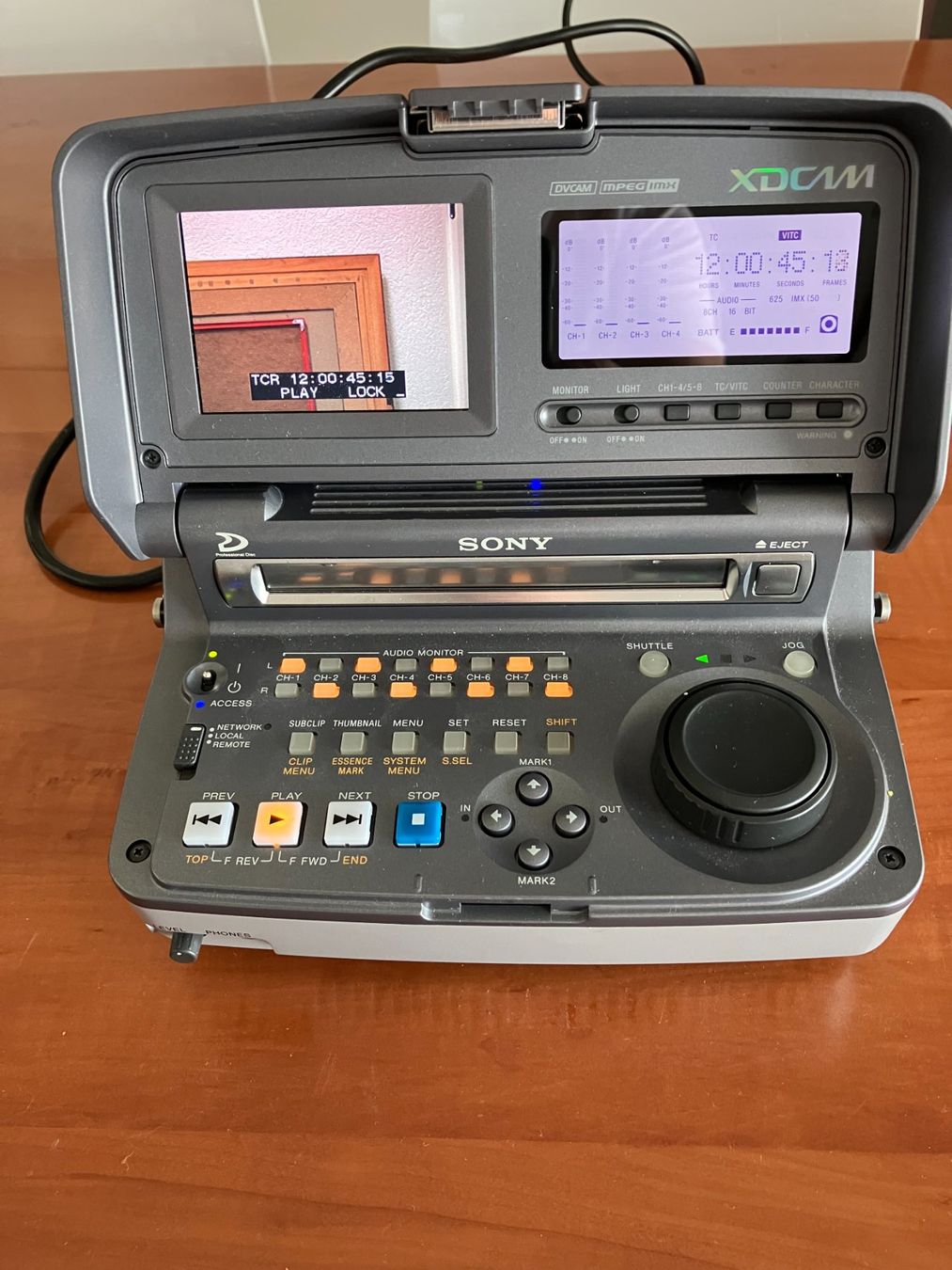 Aufnahmegeräte: Sony XDCAM Professional Disc Recorder PDW-V1 – Gebraucht aus Zug von Parabens
