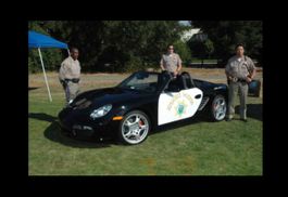 Porsche Boxster S Highway Patrol 1/43 Minichamps