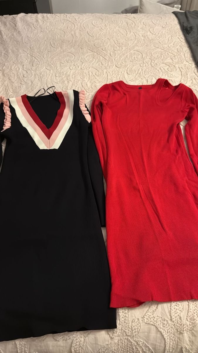 Robes: 2 robes élégantes - Automne 🍂👗 – D'occasion à La Chaux de fonds par car_f9yg