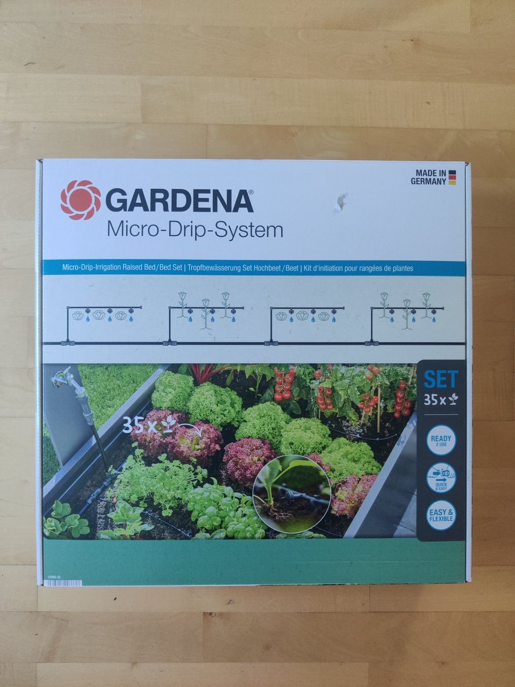 Gardena Tubi & Tubi flessibili: Gardena Micro-Drip-System für Beet/Hochbeetbewässerung – Nuovo e nell'imballaggio originale da Urdorf venduto da Sasa_Miller