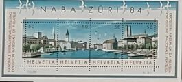 Briefmarke NABA Züri 84 Zürich postfrisch 