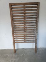 spalier sichtschutz holz