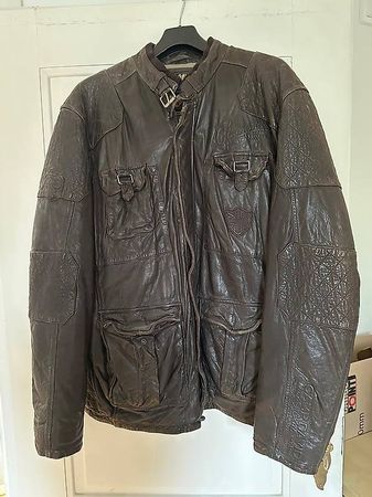 Lederjacke Camp David XXL