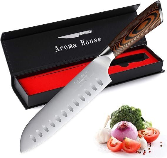 Küchenmesser: Santoku Messer 18 cm, Profi Kochmesser – Neu und originalverpackt aus Oberentfelden von ase_sk8n