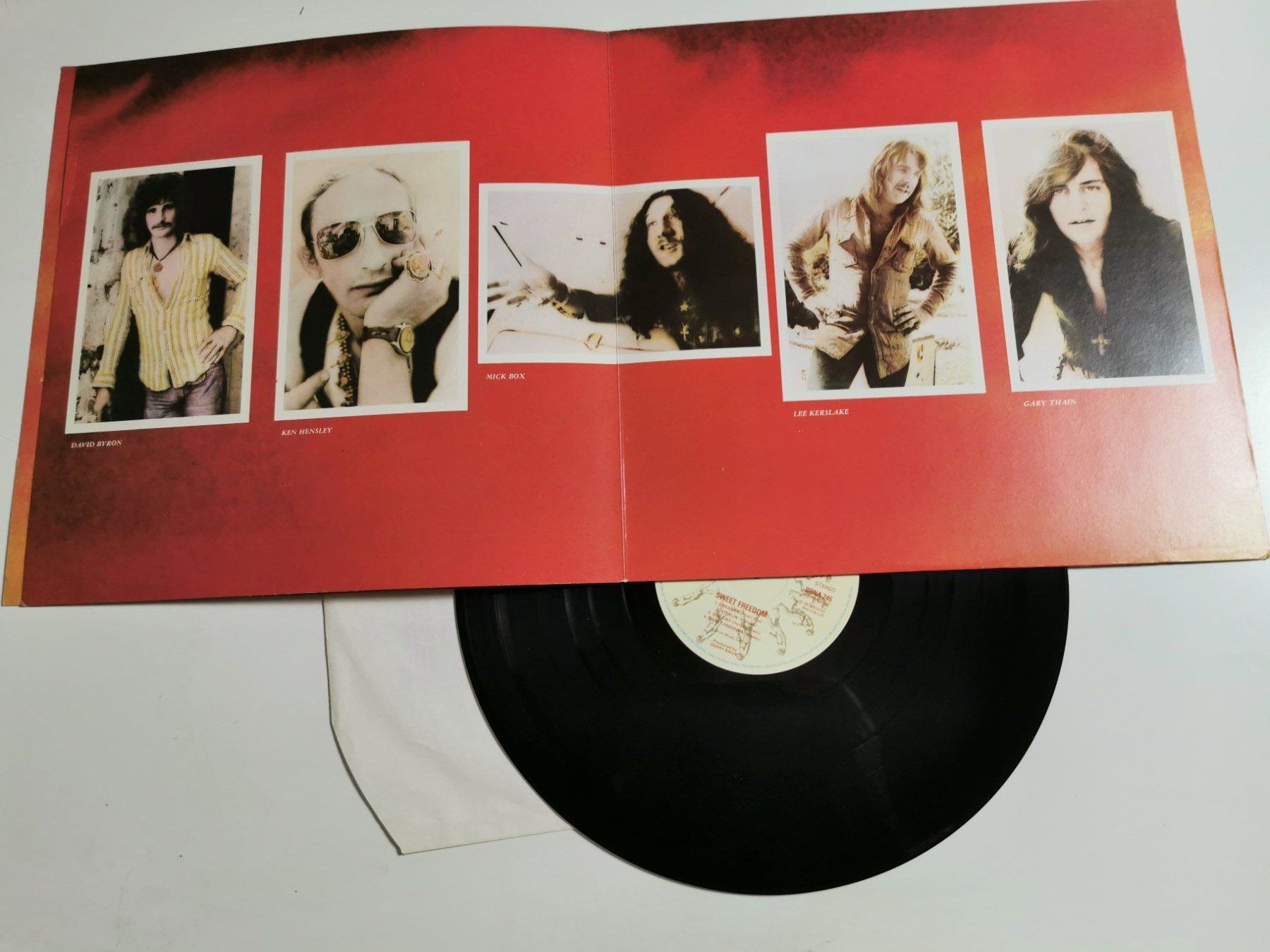 Dischi in vinile: Uriah Heep - Sweet Freedom – Usato da Grafenried venduto da Jukebox70 2