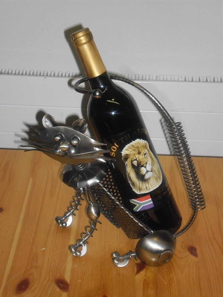 Portabottiglie: Weinflaschenhalter / Weinflaschenständer - Katze – Usato da Büren SO venduto da omsa