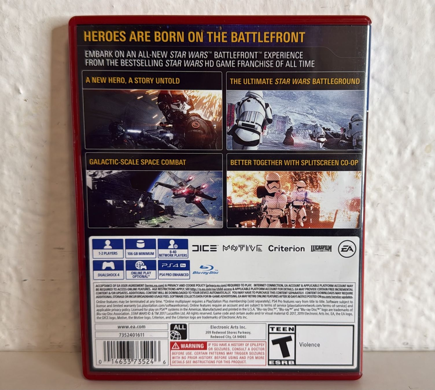 Spiele: Spiel Star Wars Battlefront II PS4  – Gebraucht aus Ehrendingen von lax21 1