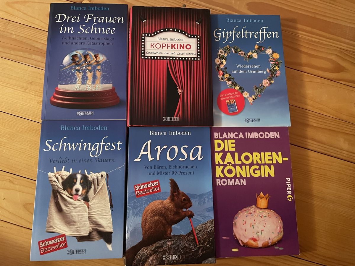 Libri: Blanca Imboden 14 Bücher – Usato da Ennetbühl venduto da Anna.K. 1