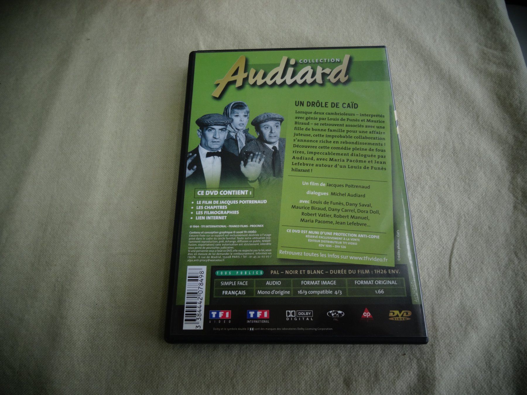Tutti i DVDs: Audiard – Usato da Neerach venduto da jenny062 1