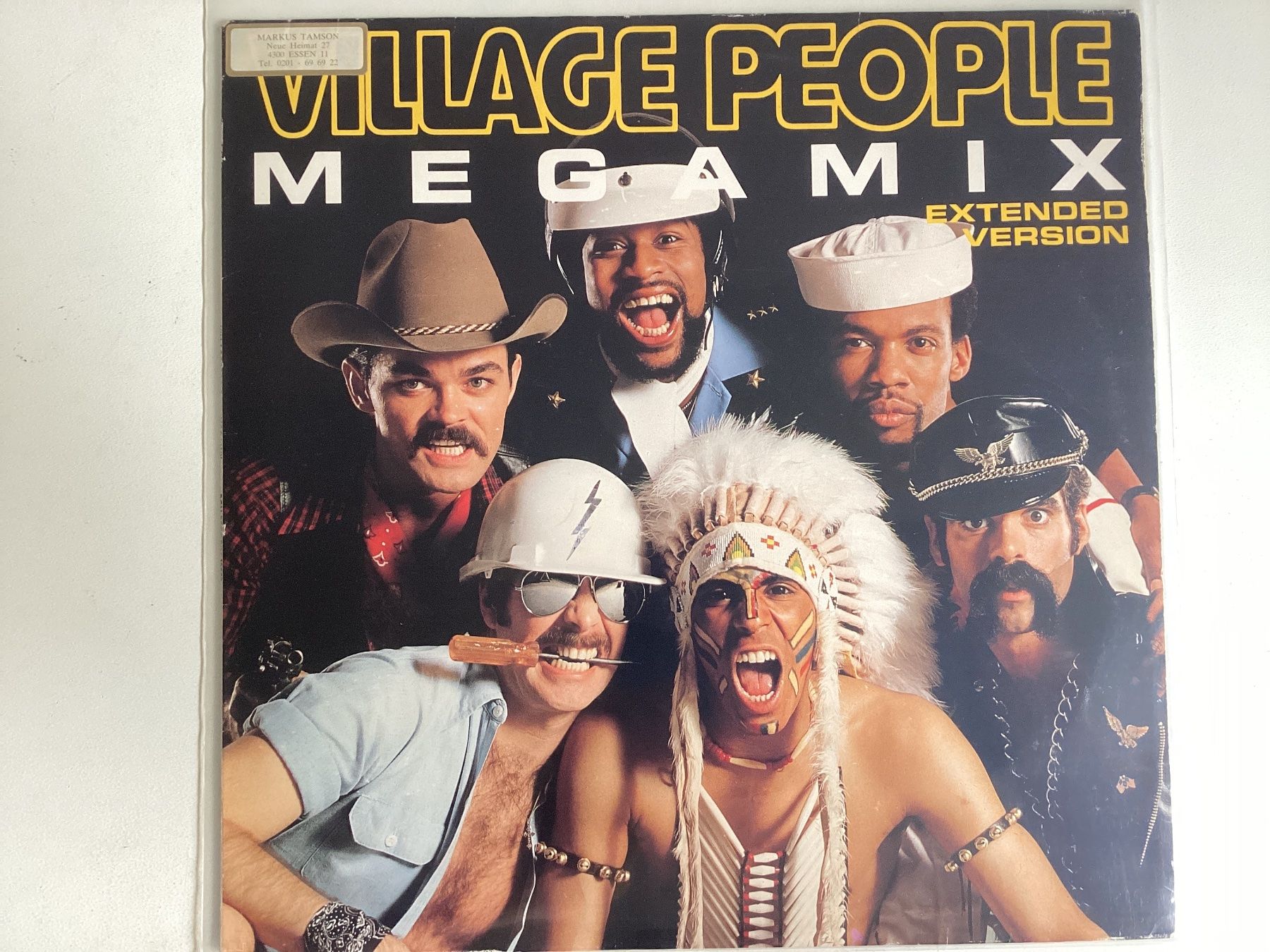 Dischi in vinile: Village People Maxi-Single - Megamix – Usato da Gutenswil venduto da Hamzian