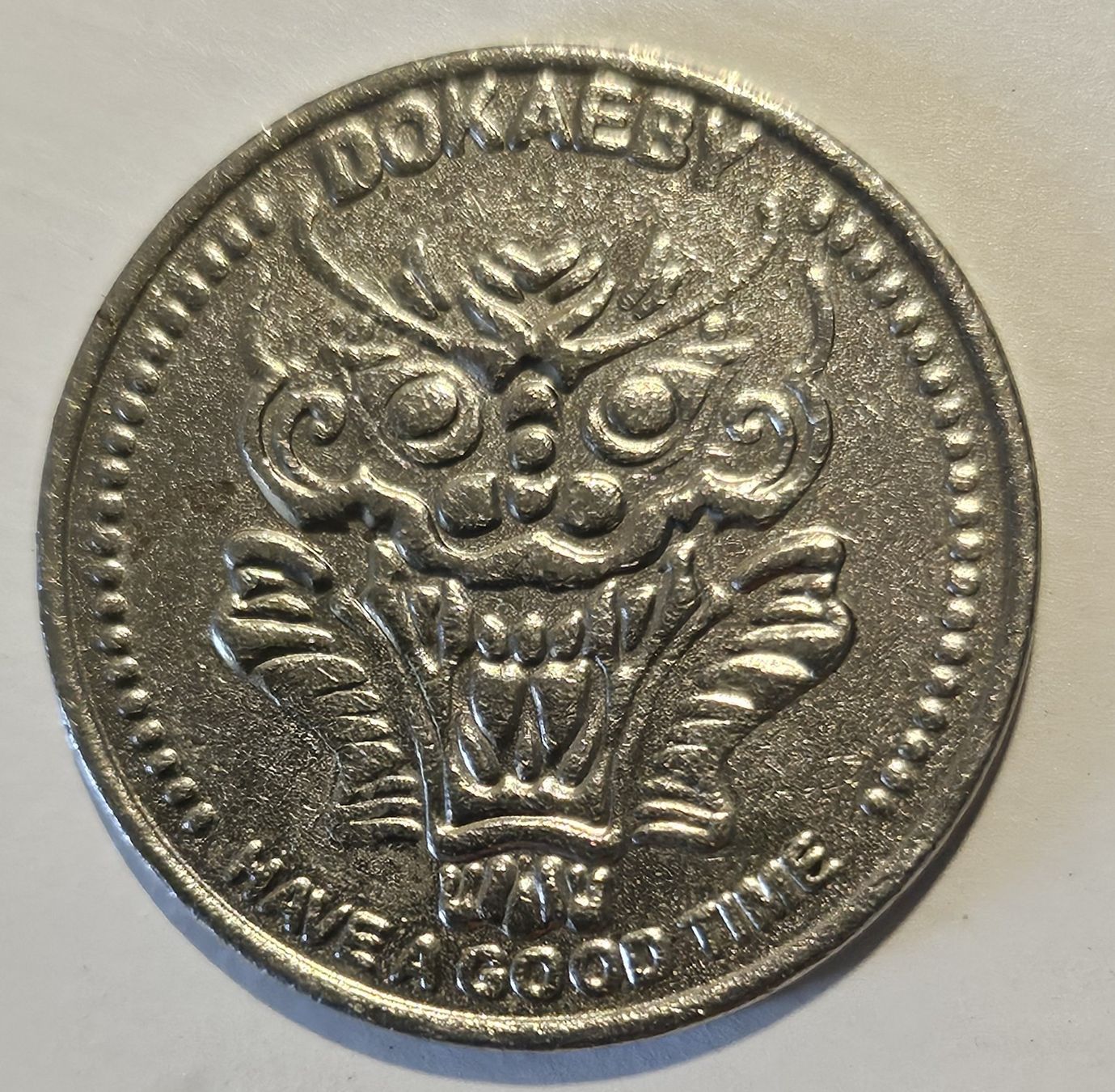 Alle Münzen: Dokaeby Token - Spielhallenmünze – Gebraucht aus Ascona von NimChimpsky