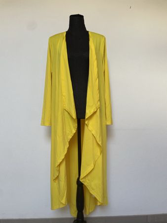 Leichter Maxi Cardigan aus Jersey
