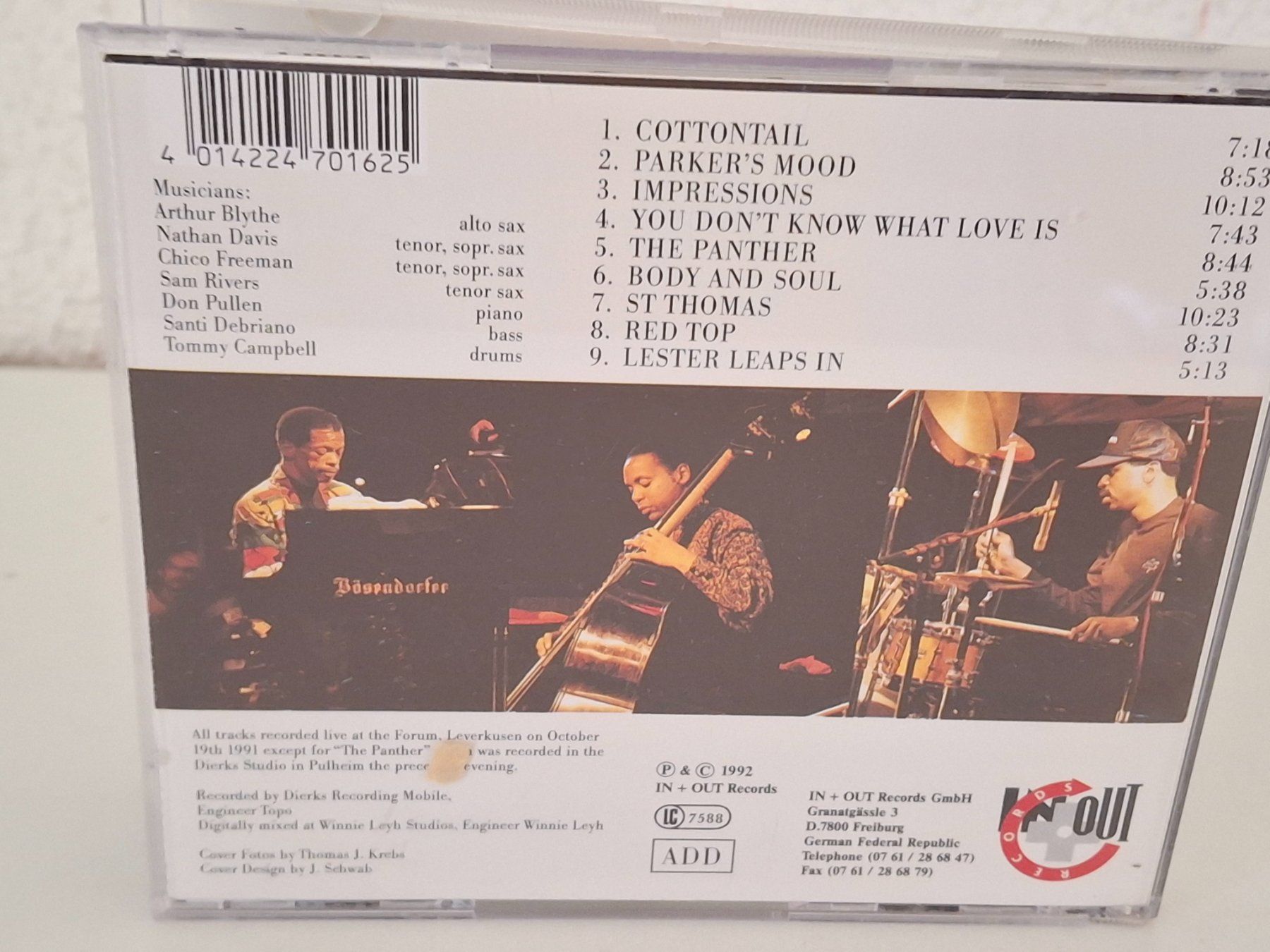 CD: CD "Roots" Salutes The Saxophone 1992 – Usato da Aarberg venduto da Jackup1 1