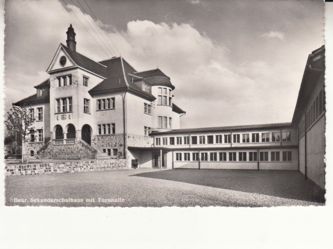Cartoline postali: Baar Dorfmatt ca. 1950 – Usato da Bürglen TG venduto da StampGraf