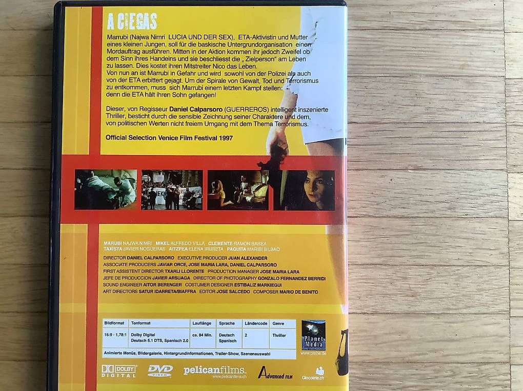 Tutti i DVDs: A ciegas DVD – Usato da Männedorf venduto da clemenco 1