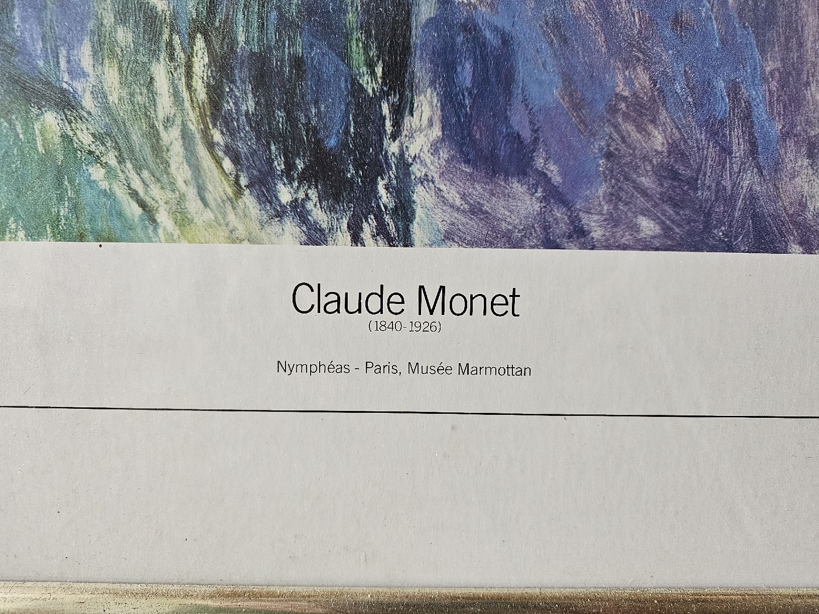Foto & Immagini: Grosses Bild Teich Claude Monet Replica – Usato da Schneisingen venduto da backstore24 1
