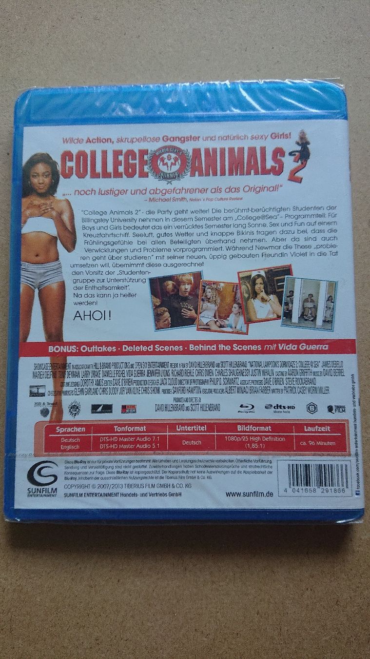 Tutti i DVDs: College Animals 2 Blu-ray NEU – Nuovo e nell'imballaggio originale da Chur venduto da FreakofRarity 1