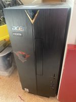 Acer PC Tower mit Monitor und Tastatur 