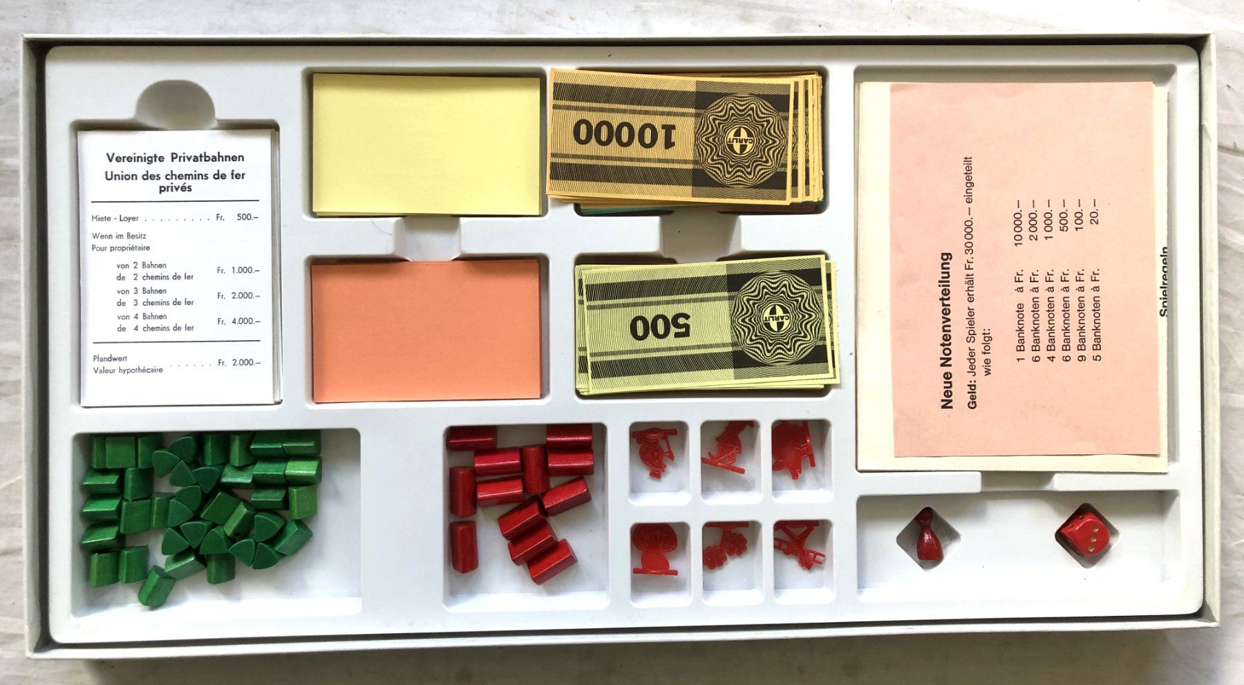Carlit Giochi: Monopoly - Edition Carlit Zürich [Schweizer Version] – Usato da Schaffhausen venduto da durruti 2