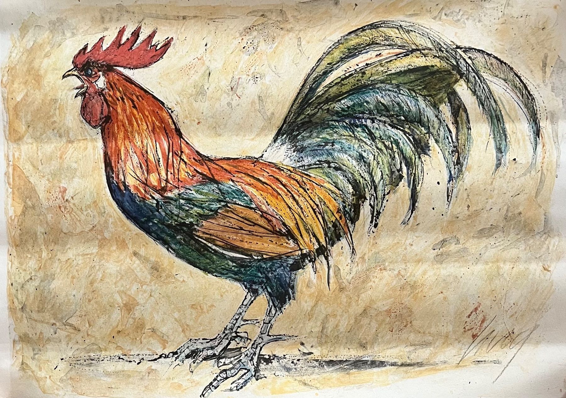 Grafiken & Lithographien: FRITZ HUG LITHOGRAPHIE VON HAND SIGNIERT – Gebraucht aus Gersau von grafik-kunst 6