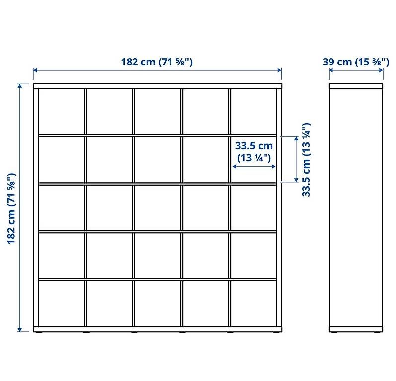 Ikea Scaffali: Kallax 5x5 – Usato da Nuvilly venduto da del_c8jj 1