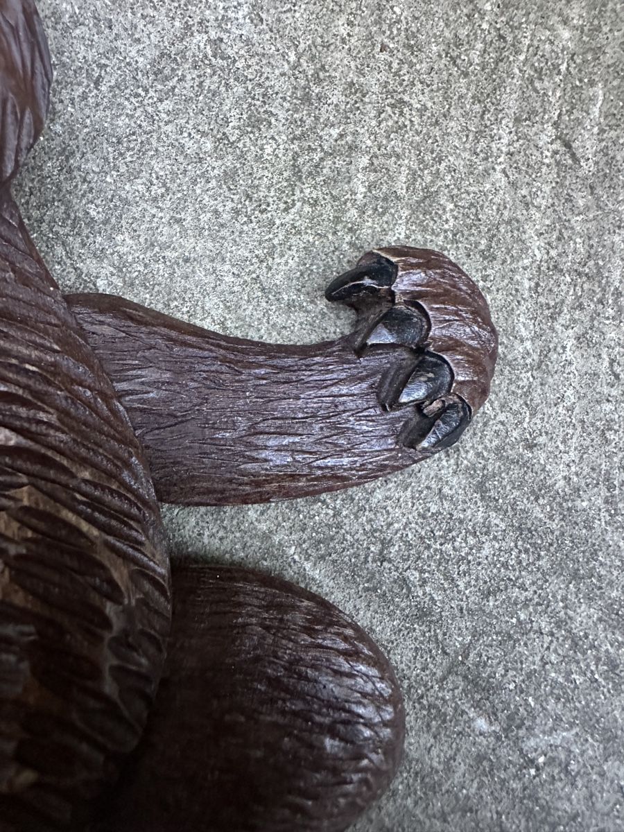 Statuette: alter handgeschnitzter Bär / Hampelmann – Usato da Zürich venduto da frauflufelberg 3
