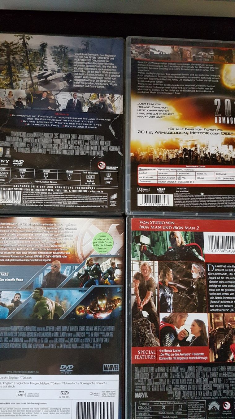 Tutti i DVDs: 4 Top Actionfilme – Usato da Kulmerau venduto da fel_r5fj 1
