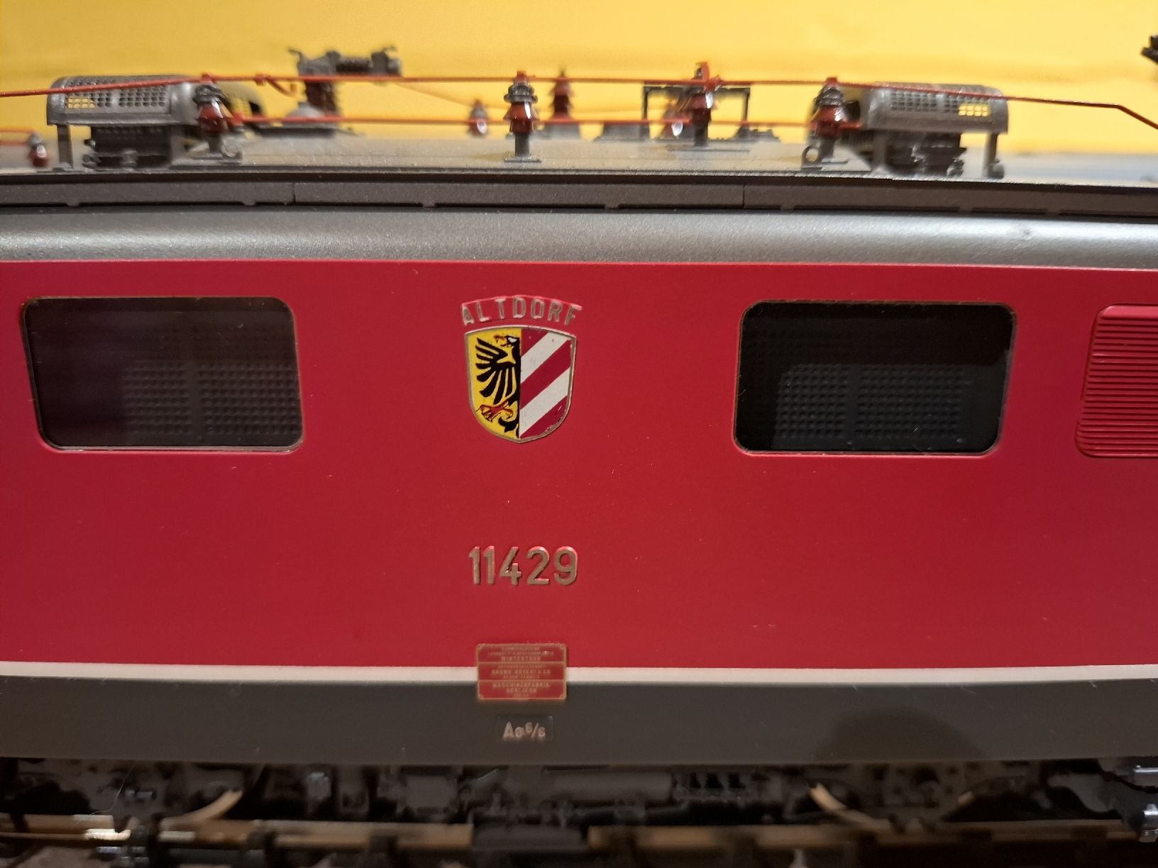 Lemaco Modellini di ferrovie: Lemaco Ae 6/6 Spur0 – Usato da Lausen venduto da Spur0stoef 1