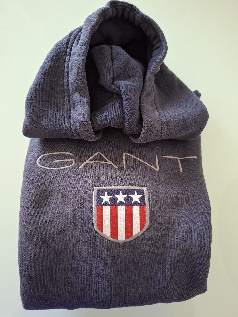Gant Maglioni & Felpe: Pull à capuche GANT bleu marine, taille S – Usato da Renens VD venduto da ser_j2fn 2