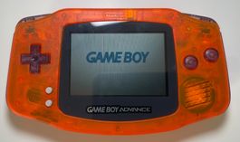 Nintendo Game Boy Advance / Orange Transparent