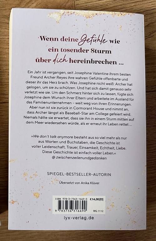 Libri: We don't talk anymore Duet von Julie Johnson – Nuovo (secondo la descrizione) da Thun venduto da cel_5dvh 2