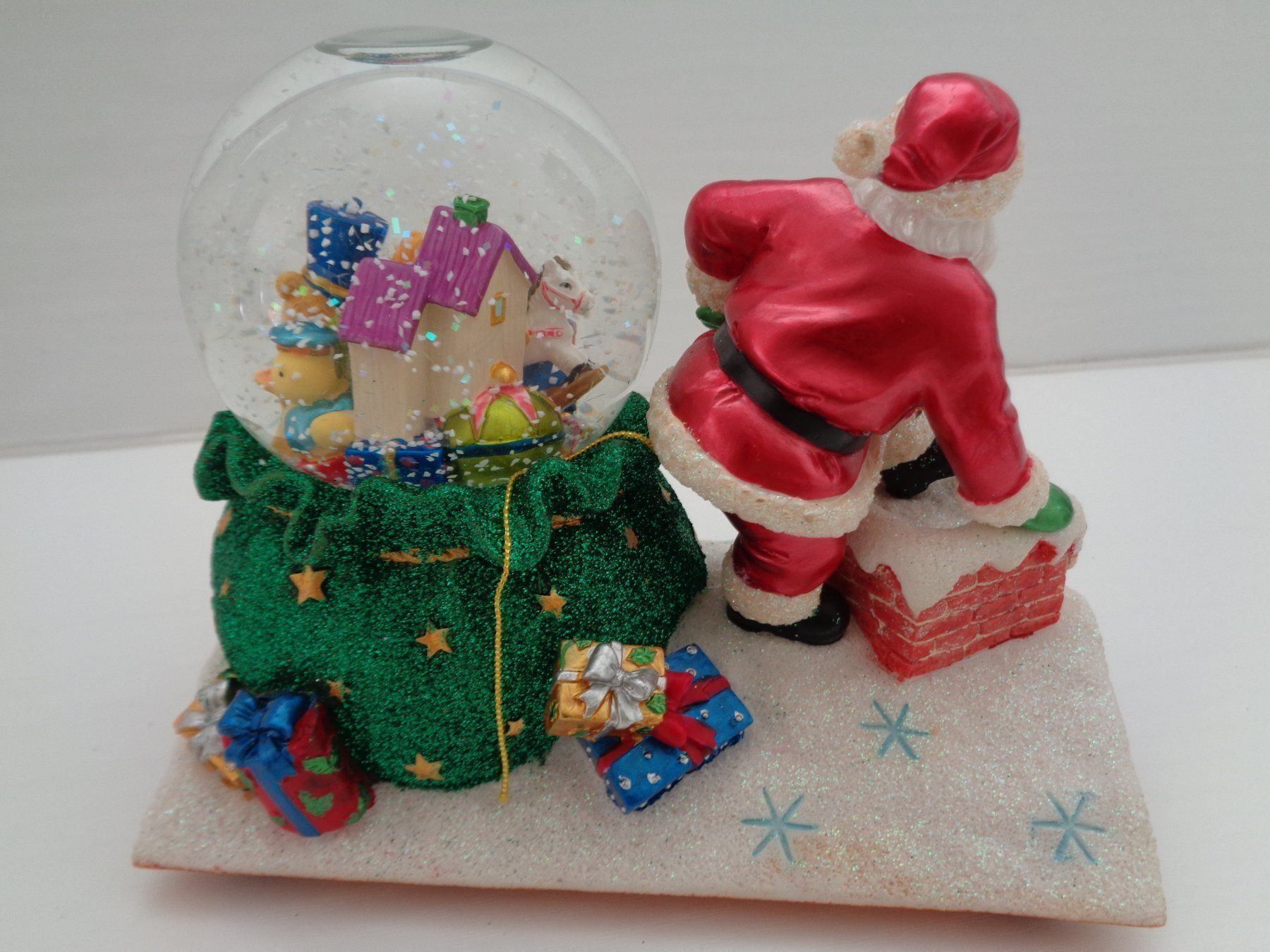 Carillon: 2 Schneekugeln - Spieldosen mit Nikolaus – Usato da Chur venduto da omonia 6